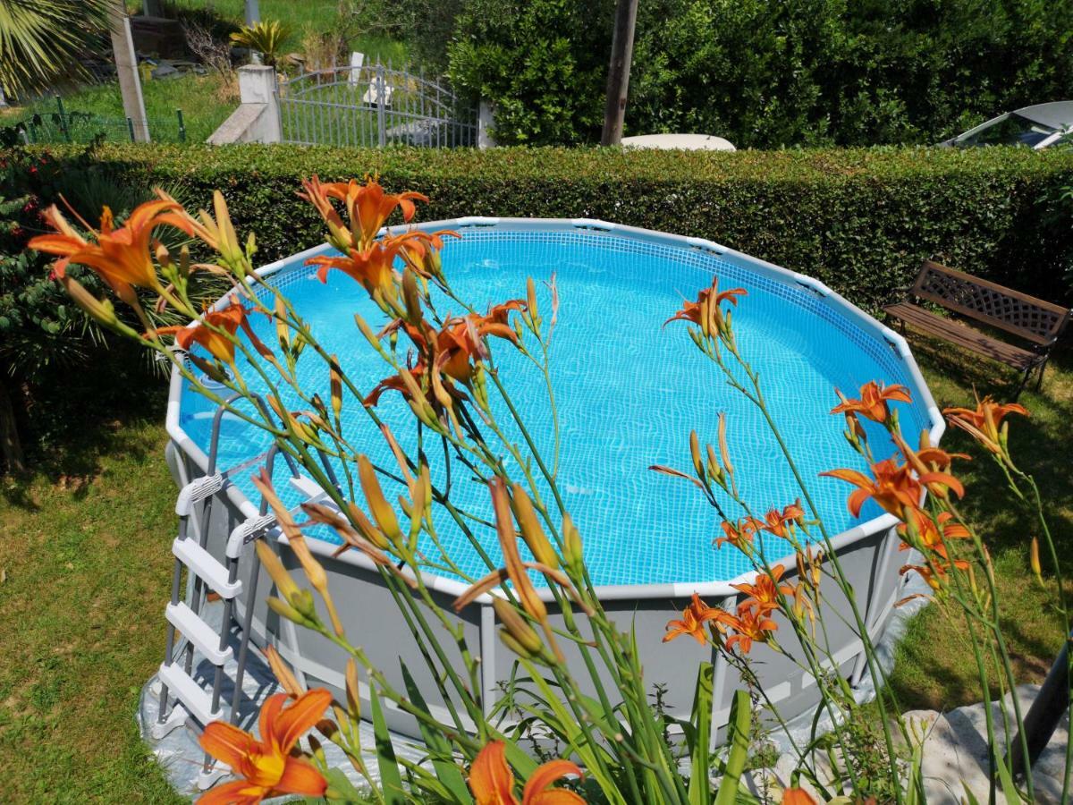 彼得拉桑塔Parte Di Casa Con Giardino E Piscina别墅 外观 照片